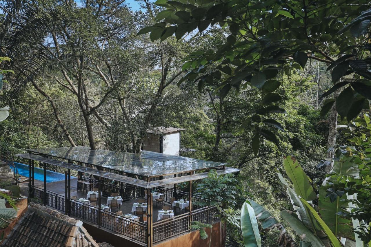 אובוד The Sebali Resort מראה חיצוני תמונה The glass house at the top of the tower