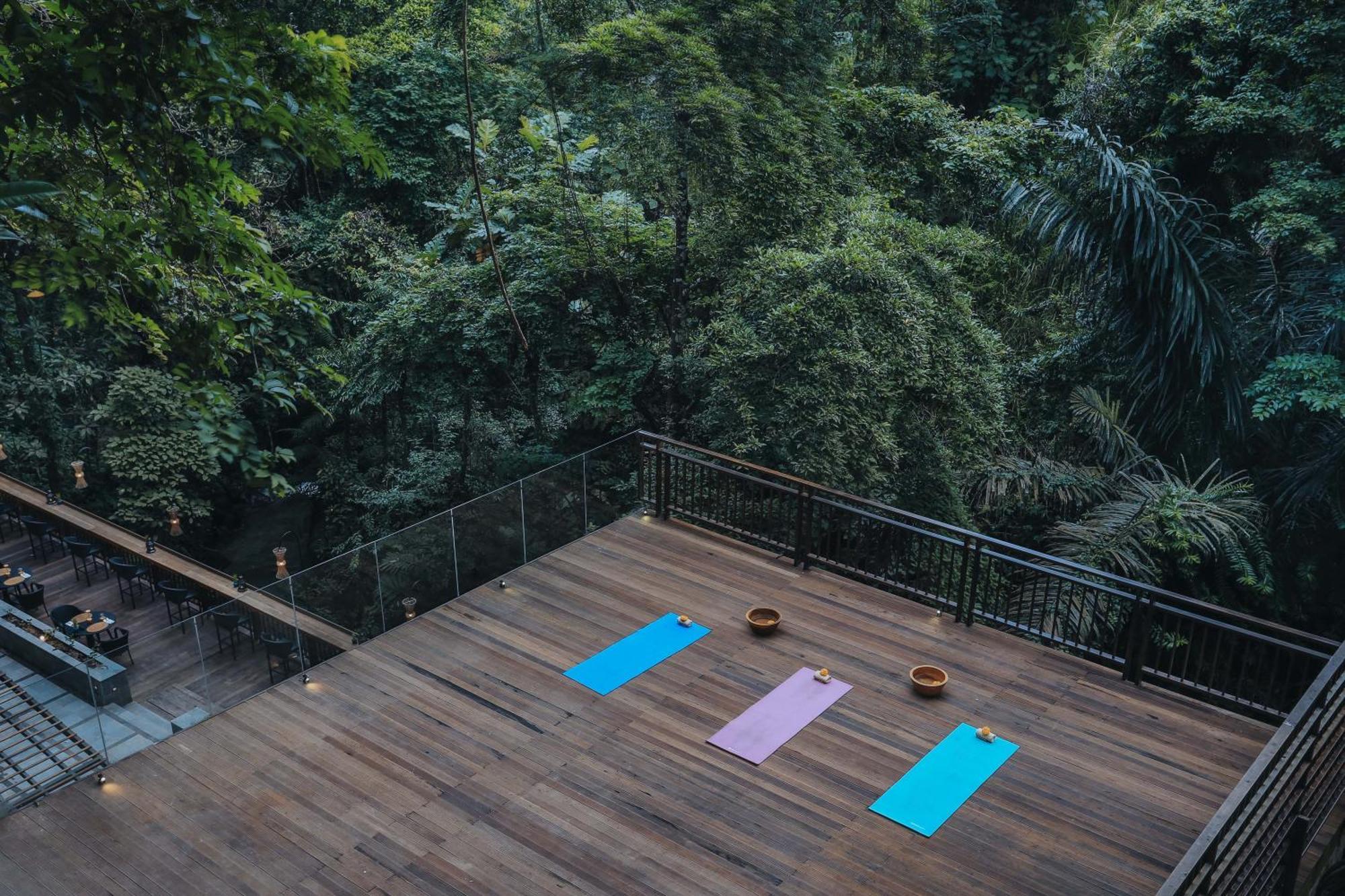 אובוד The Sebali Resort מראה חיצוני תמונה The Yoga Deck