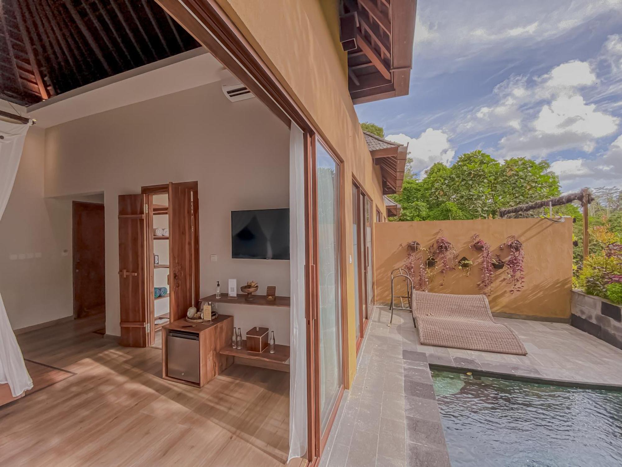 אובוד The Sebali Resort מראה חיצוני תמונה A room at the hotel